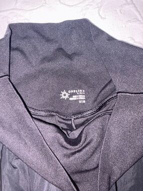 aerie Black Mini Skirt with Subtle Shine